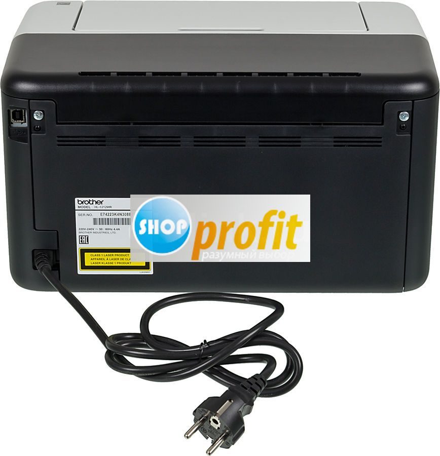 Принтер лазерный монохромный Brother HL-1212WR, черный/белый, USB/Wi-Fi (HL1212WR1)