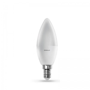 Лампа светодиодная Ergolux (11Вт, Е14, свеча) холодный белый, 10шт.