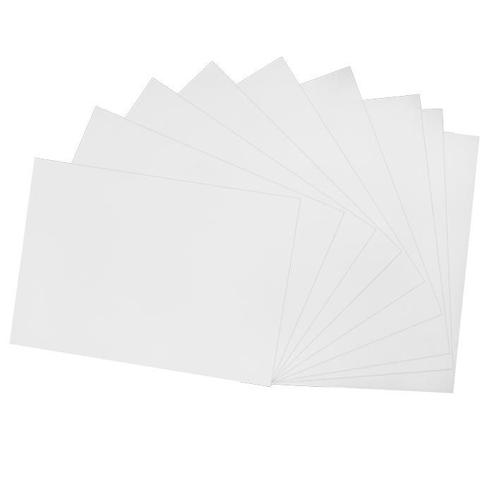 Картон белый мелованный Каляка-Маляка (16 листов, А4) склейка (КБМКМС16)