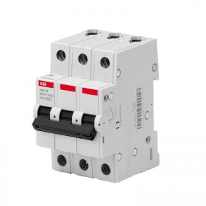 Выключатель автоматический ABB BMS413C25 3-полюсной ток 25 А мощность 4.5 кА (2CDS643041R0254)