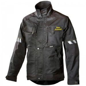 Куртка летняя мужская Dimex Attitude 639 с СОП, черная (размер M, 48-50, рост 174-178)