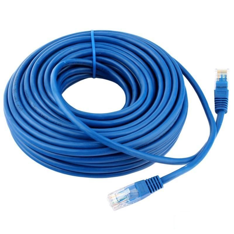 Патч-корд UTP Cablexpert PP10-10M/B, категория 5e, 10м, синий