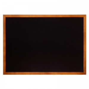 Доска меловая настенная Attache Non magnetic (30x42см, деревянная рама) черная, 15шт.