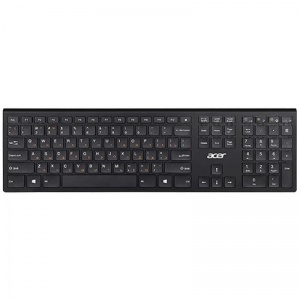 Клавиатура Acer OKR020 Wireless, беспроводная, черный