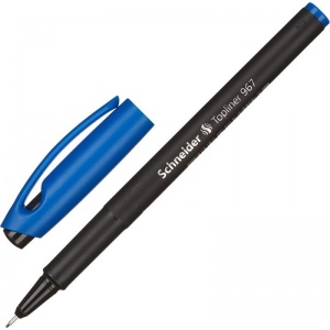 Ручка капиллярная Schneider Topliner 967 (0.4мм) синяя (967/3)