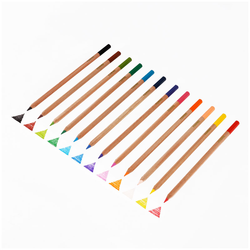 Карандаши цветные 12 цветов Гамма &quot;Мультики&quot; (L=174мм, D=7мм, d=4мм, 6гр, супермягкие) картон. упаковка, европодвес (80220216)