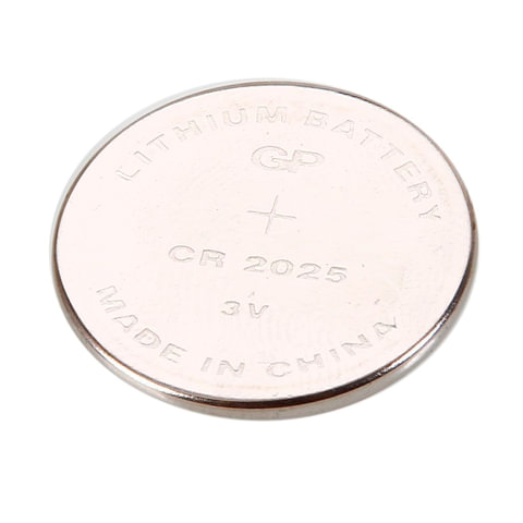 Батарейка GP Lithium CR2025 (3 В) литиевая (блистер, 5шт.) (CR2025-7CR5)