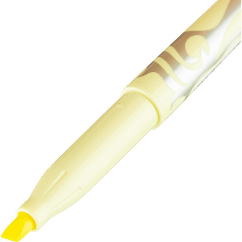 Маркер-текстовыделитель стираемый Pilot Frixion Light Soft (1-3мм, желтый), 12шт.