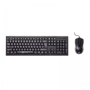 Набор клавиатура+мышь Oklick 620M, проводной, USB, черный