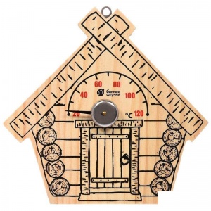 Термометр для бани и сауны Банные штучки Парилочка, 17х16х2.5см