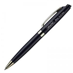 Ручка шариковая автоматическая Attache Boss (0.5мм, черный цвет чернил) 12шт.