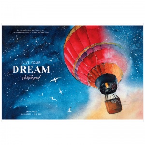 Альбом для рисования А4, 24л Greenwich Line "Dream above" (120 г/кв.м) (PS24s-36907), 4шт.