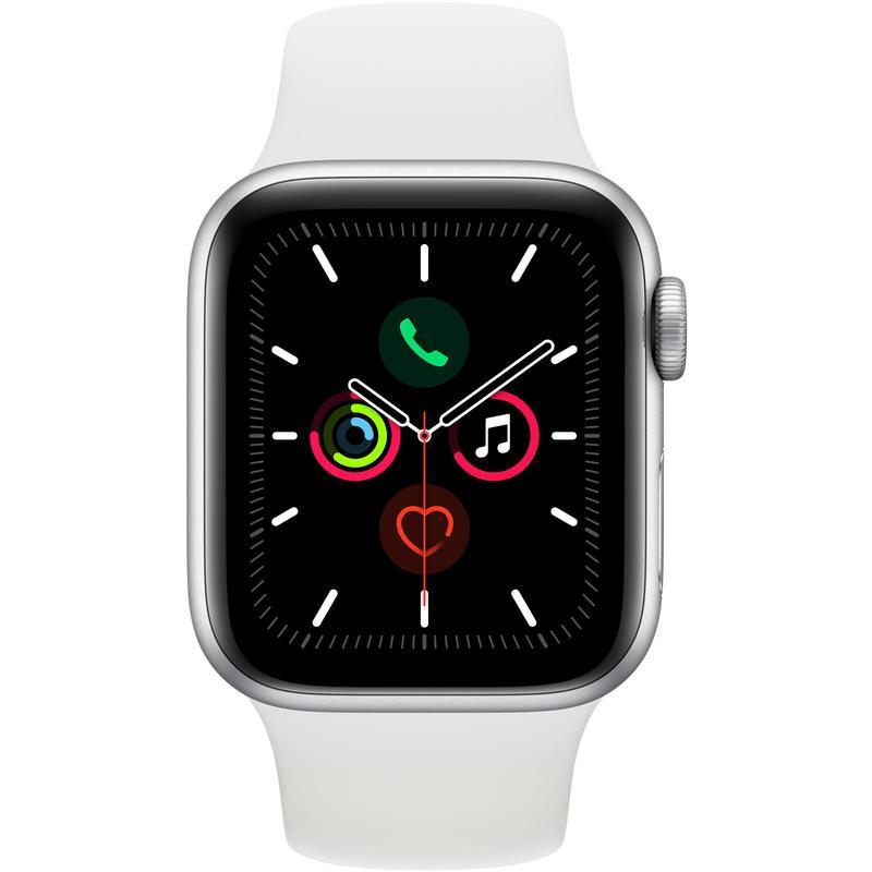 Смарт-часы Apple Watch Series 5, серебристые (40 мм)