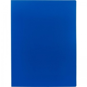 Папка-скоросшиватель с пружинным механизмом Attache (А4, до 150л., пластик) синяя, 1шт.