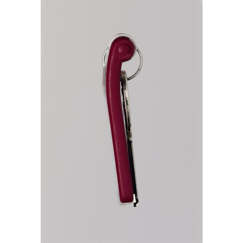 Брелок для ключей пластиковый Durable Key Clip, красный, 6шт. (1957-03)