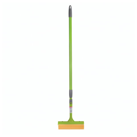 Щетка для мытья окон York, стяжка 24.5см, губка, телескопическая ручка 75-130см (084110)