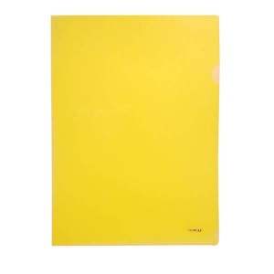 Папка-уголок Stanger (А4, 200мкм, пластик) желтый, 20шт.