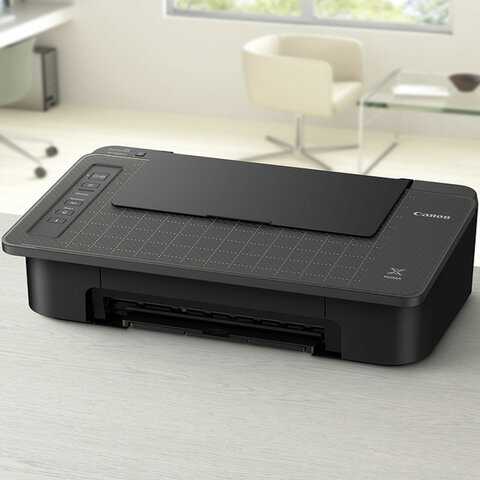 Принтер струйный Canon Pixma TS304, черный, Wi-Fi (2321C007)