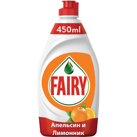Средство для мытья посуды Fairy &quot;Апельсин и лимонник&quot;, 450мл (4015400992035)