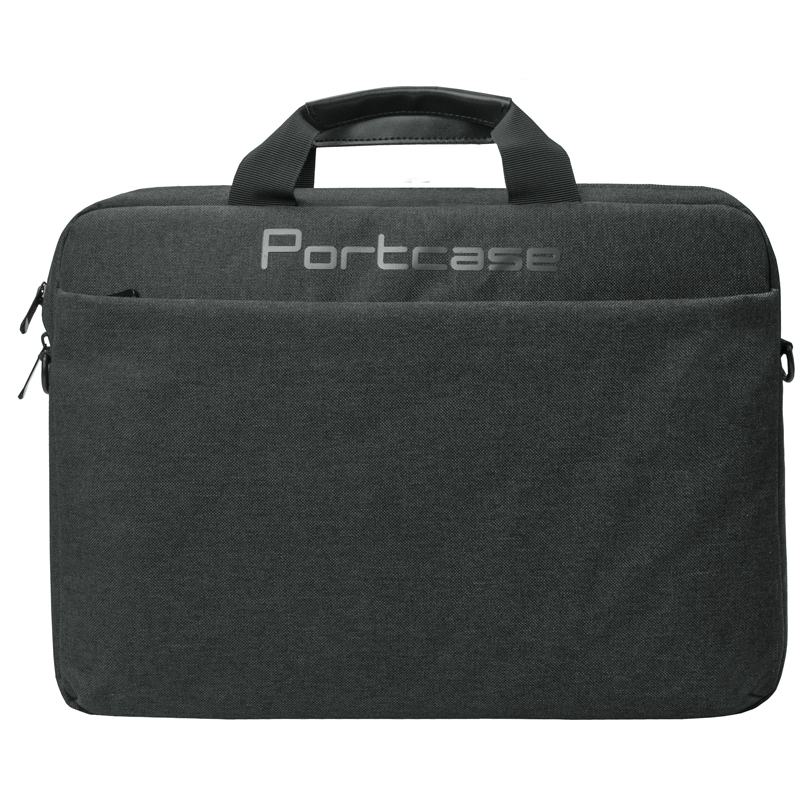 Сумка для ноутбука 14&quot; PortCase KCB-164 Grey, полиэстер, серый, 390x290x55мм (KCB-164 Grey)