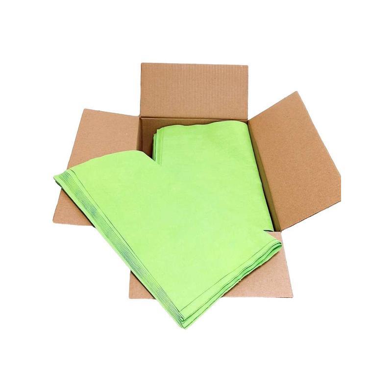 Протирочный материал листовой Микроспан МС80-74, нетканое полотно, зеленый, 100 листов в упаковке