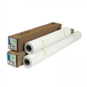 Бумага широкоформатная HP C6035B Bright White Inkjet Paper для струйной печати (24" (610мм), намотка 45м, 90г)