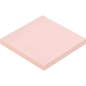 Стикеры (самоклеящийся блок) Z-блок Attache, 76х76мм, розовый, для диспенсера, 12 блоков по 100 листов