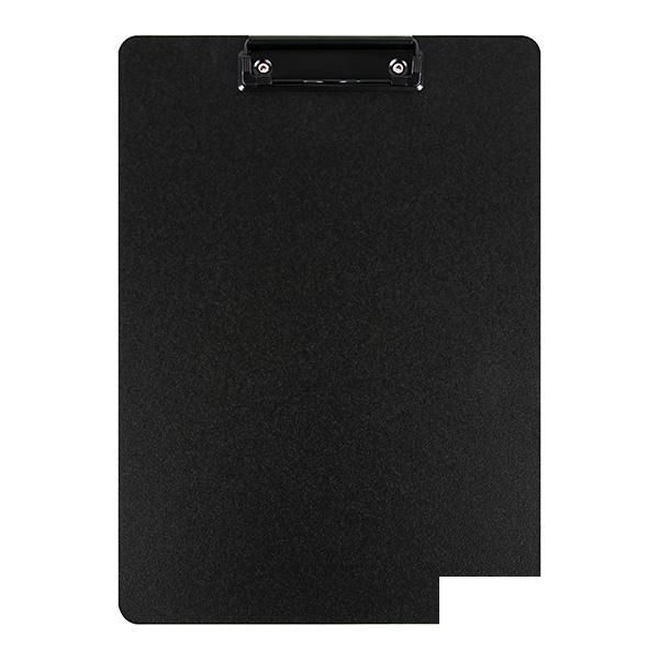 Папка-планшет inФОРМАТ (А4, до 70 листов, пластик, с зажимом) черно-синий, 24шт.