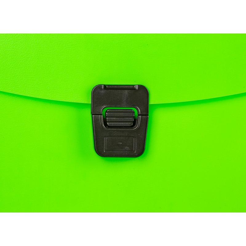 Папка-портфель Attache Neon (А4, 1 отделение, зеленая, 335x230мм)