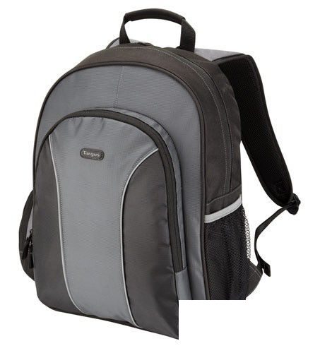 Рюкзак для ноутбука 16&quot; Targus Essential Laptop Backpack, нейлон, черный и серый (TSB023EU)