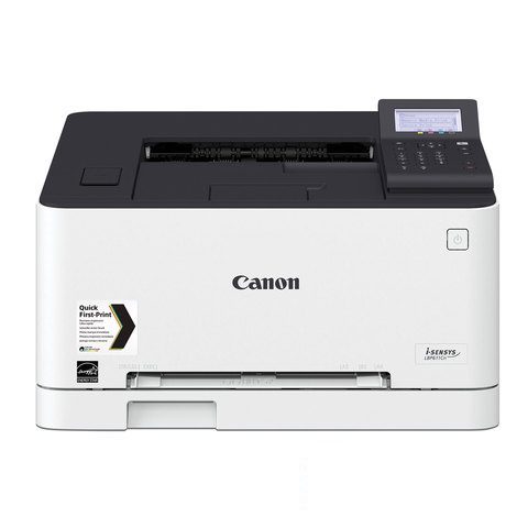 Принтер лазерный цветной Canon i-SENSYS LBP611Cn, белый/черный, USB/LAN (1477C010)