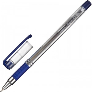 Ручка шариковая Attache Expert (0.7мм, синий цвет чернил, масляная основа) 12шт.