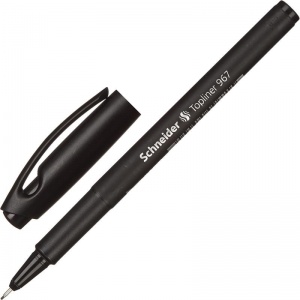 Ручка капиллярная Schneider Topliner 967 (0.4мм) черная (967/1)