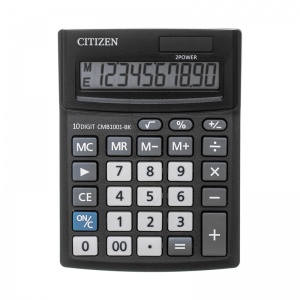 Калькулятор настольный Citizen Business Line CMB1001-BK (10-разрядный) черный (CMB1001-BK), 50шт.