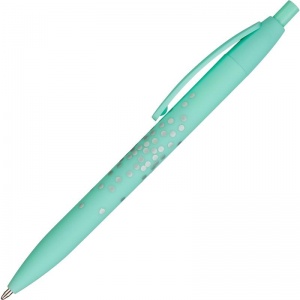Ручка шариковая Attache Romance (0.6мм, синий цвет чернил, масляная основа, корпус зеленый) 12шт.
