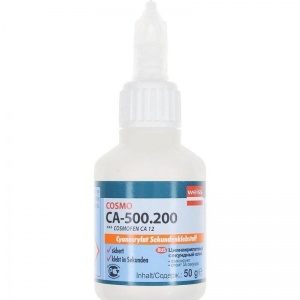 Клей универсальный секундный Cosmofen CA-500.200, 50г ((COSMOFEN CA 12) FL104)