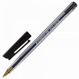 Ручка шариковая Staedtler (0.35мм, черный цвет чернил) 10шт. (430 M-9)