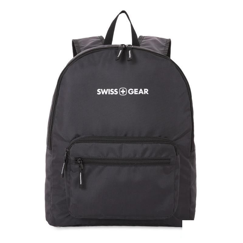 Рюкзак дорожный Swissgear, 335х155x400мм, черный