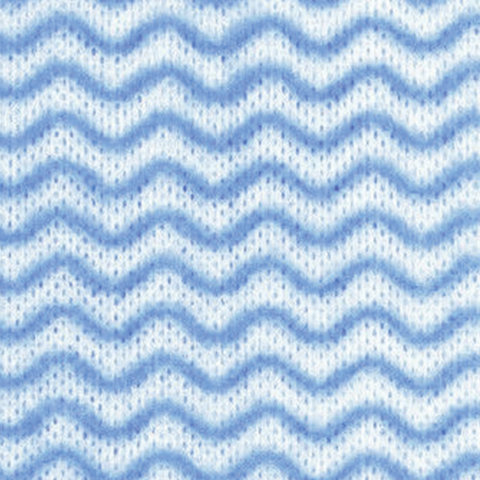 Салфетка хозяйственная Лайма (34х38см) вискоза, синяя волна, 10шт. (605499)