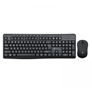 Набор клавиатура+мышь Oklick 225M, беспроводной, USB, черный