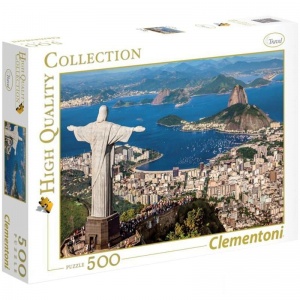 Пазл 500 элементов Clementoni "Классика. Рио-де-Жанейро. Статуя Христа-Искупителя" (35032)