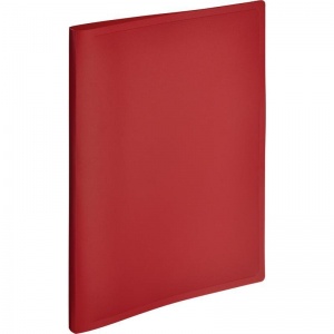 Папка с зажимом Attache (А4, до 150л., пластик) красная