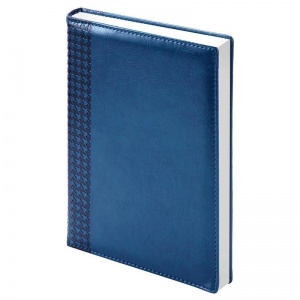 Ежедневник датированный на 2022 год А5 Infolio "Lozanna" (176 листов) обложка кожзам, синий