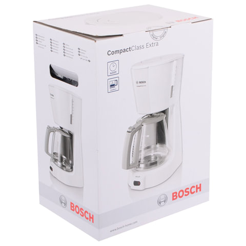 Кофеварка капельная Bosch TKA 3A031, белый (TKA3A031)