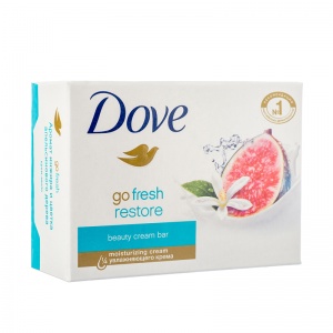 Мыло-крем туалетное Dove "Инжир и лепестки апельсина", 135г, 1шт. (602260)