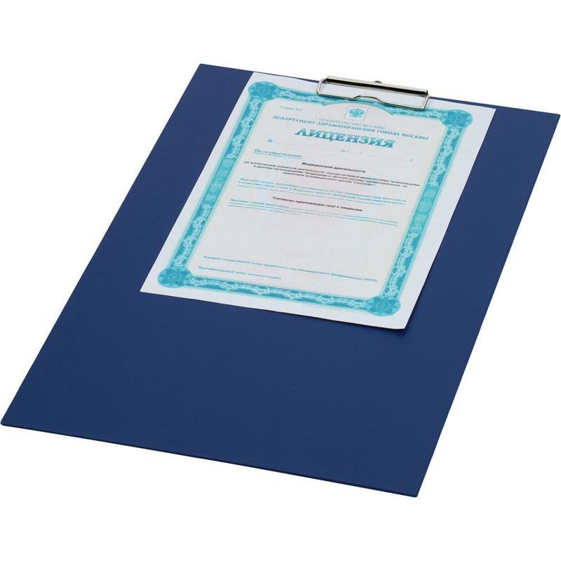Папка-планшет Attache (А3, до 100 листов, картон/пвх) синий