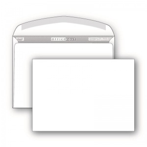 Конверт почтовый C5 Packpost OfficePost (162x229, 80г, декстрин) белый, 100шт.