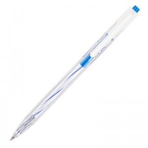 Ручка шариковая автоматическая Deli (0.7мм, синий цвет чернил) 12шт.