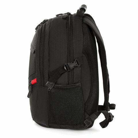 Рюкзак дорожный B-Pack S-01, влагостойкий, черный, 470x320x200мм, отд. для ноутбука (226947)