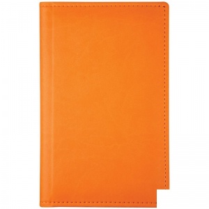 Визитница настольная OfficeSpace Winner (на 72 визитки, 3 ряда, кожзам, 125x201мм) оранжевая (260786)
